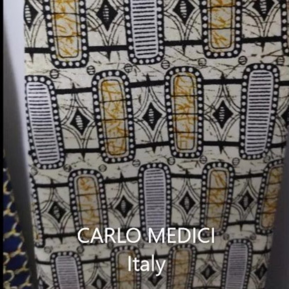 Carlo Medici (Italy) Men's Silk Tie